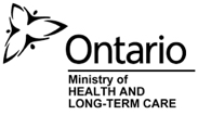 Logo for Ontario Ministry of Health and Long-Term Care